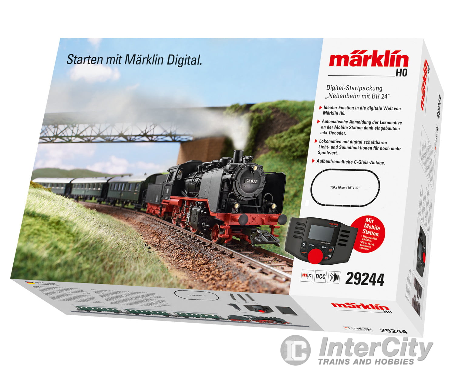 Marklin 29244 DB "Branch Line with a Class 24" Digital Starter Set - Default Title (IC-MARK-29244)