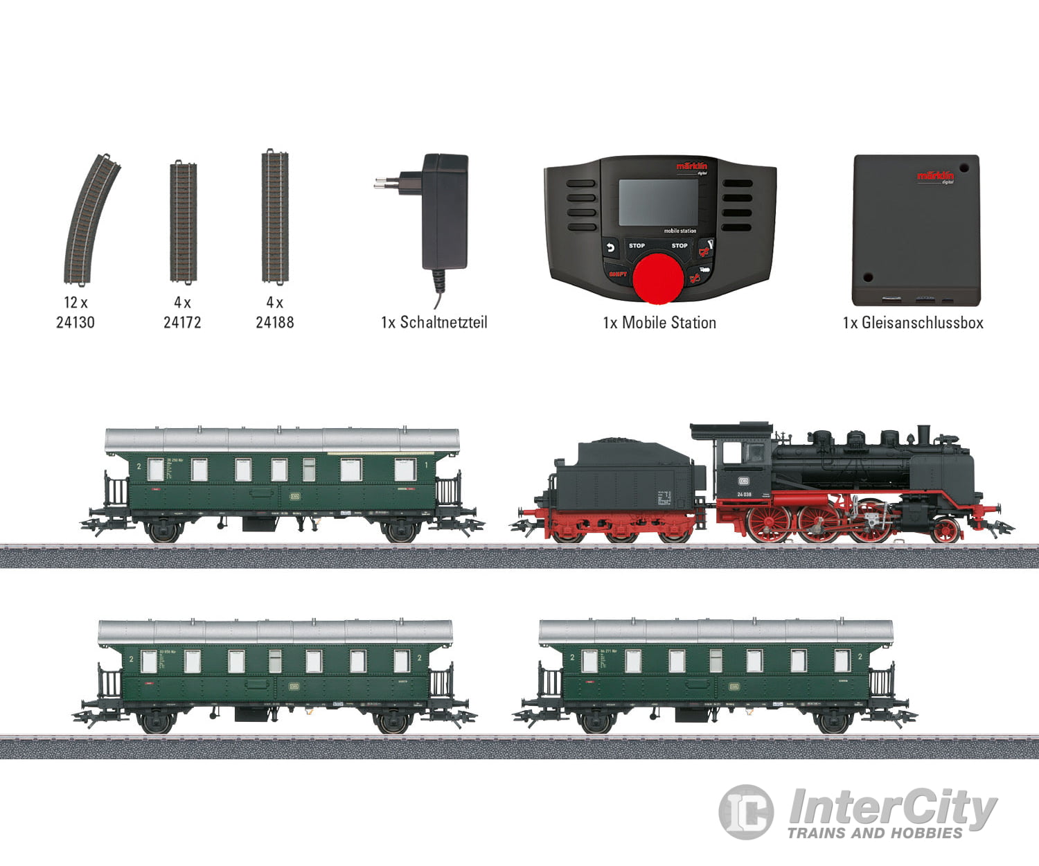 Marklin 29244 DB "Branch Line with a Class 24" Digital Starter Set - Default Title (IC-MARK-29244)