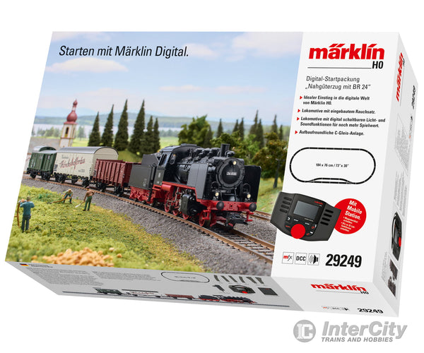 Marklin 29249 Ho Db ’Short Haul Freight Train With A Class 24’’ Digital Starter Set Mfx Sound & Sets