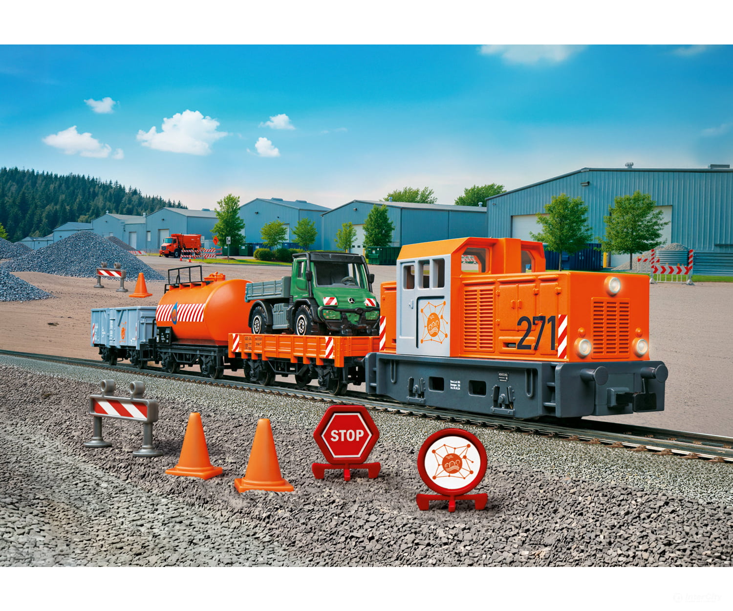 Marklin 29296 HO Märklin Start up - ’Communal Service’ Starter Set MFX Starter & Train Sets