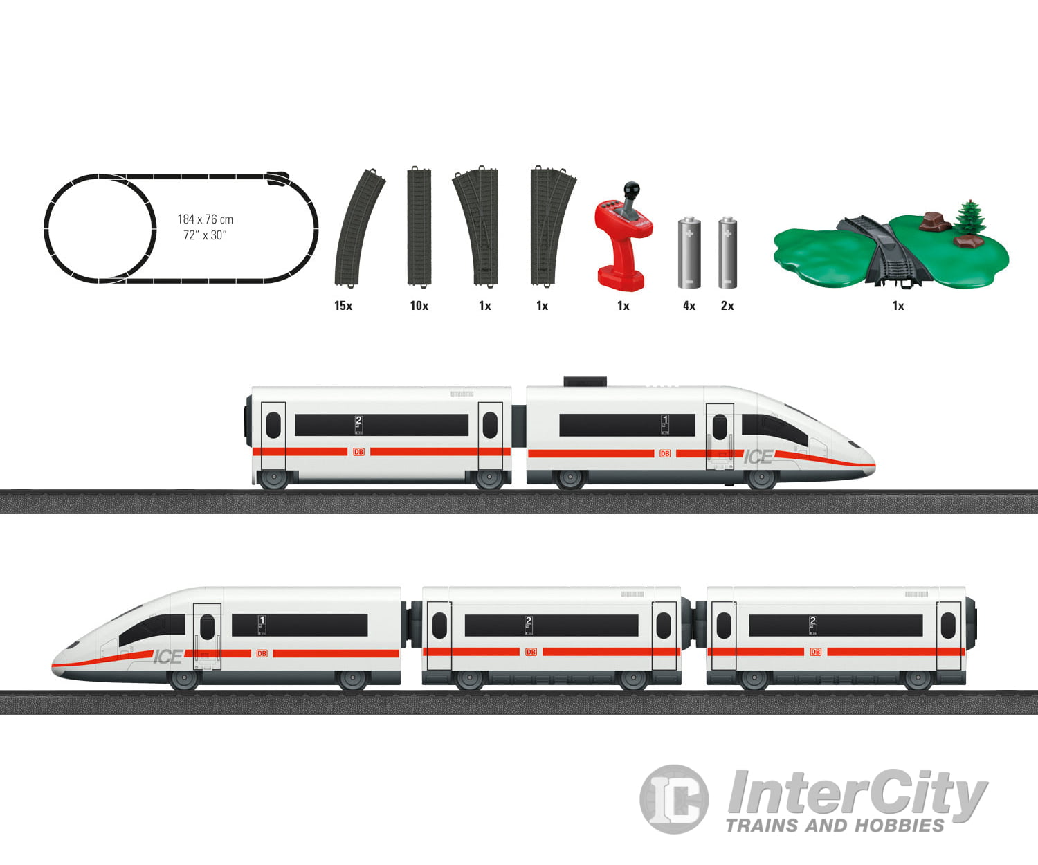 Marklin 29430 Marklin my world - "ICE 3" Starter Set - Default Title (IC-MARK-29430)