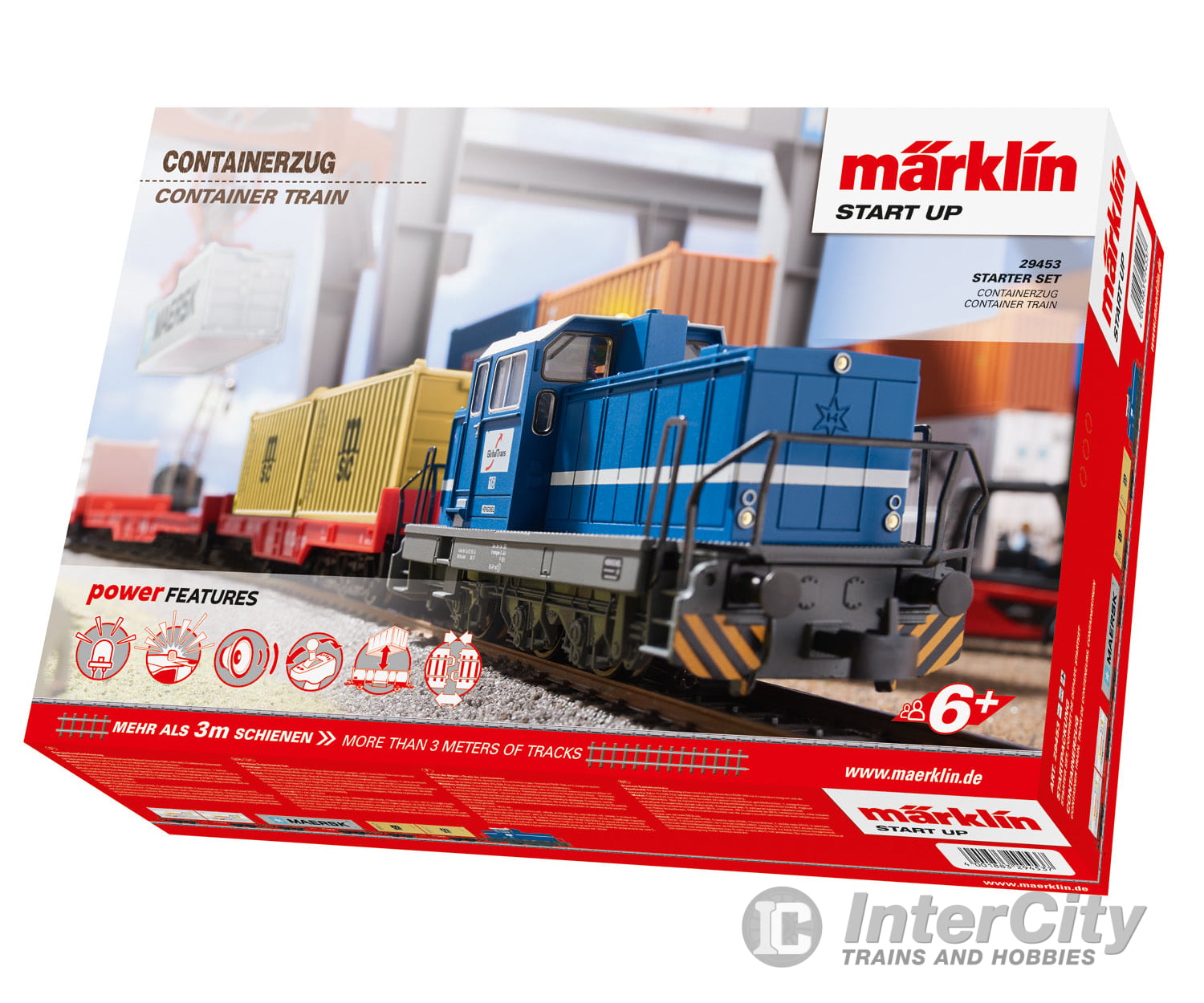 Marklin 29453 DB AG Marklin Start up - "Container Train" Starter Set - Default Title (IC-MARK-29453)