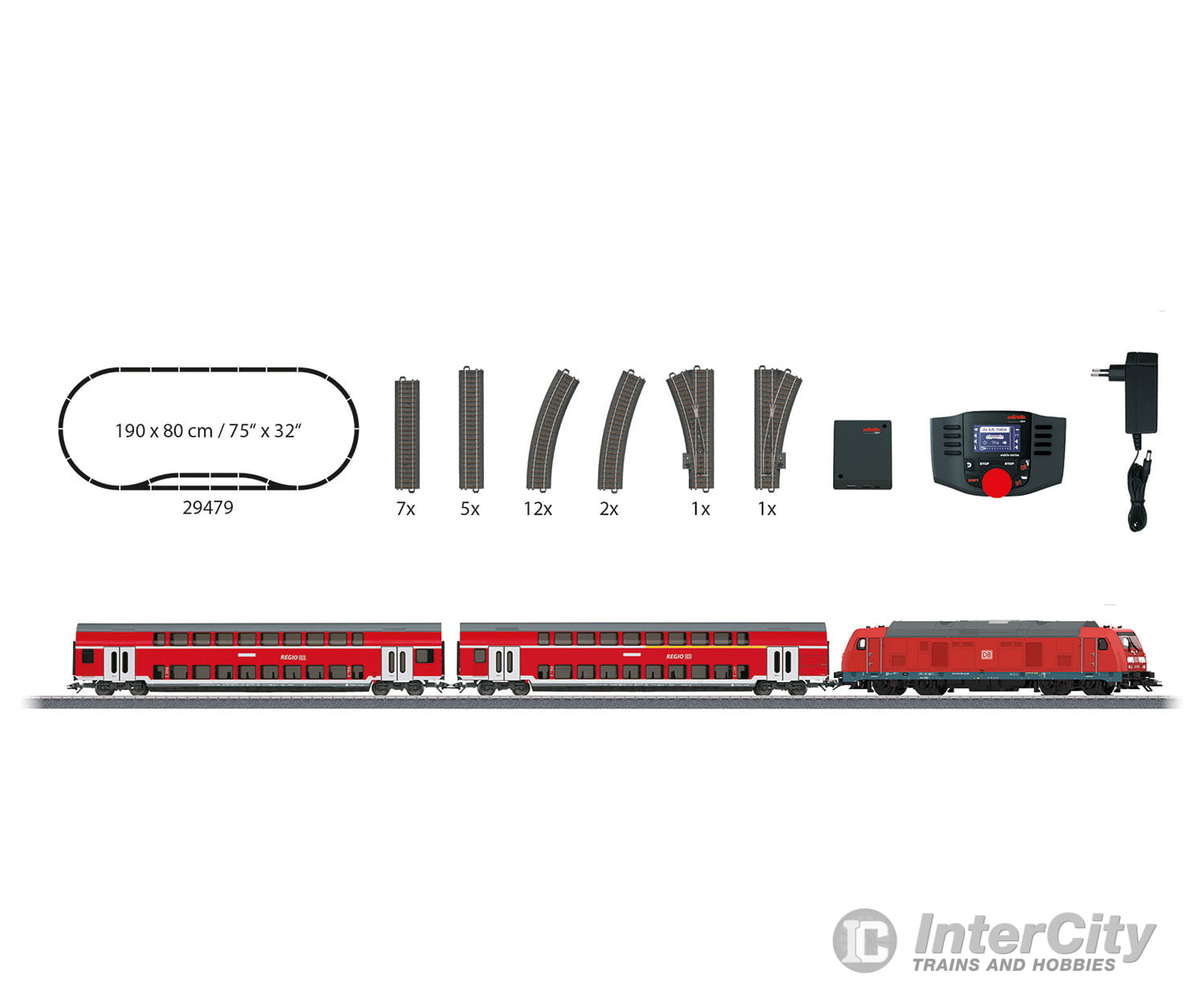 Marklin 29479 DB AG "Regional Express" Digital Starter Set - Default Title (IC-MARK-29479)