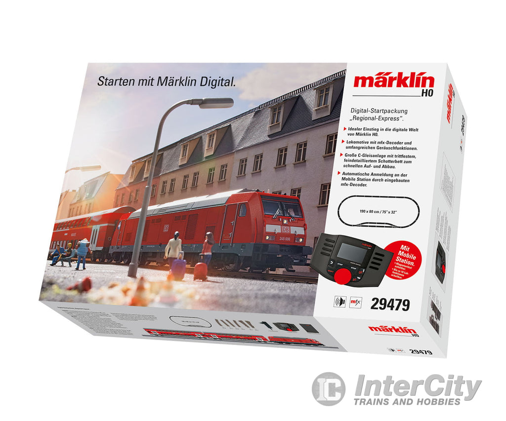 Marklin 29479 DB AG "Regional Express" Digital Starter Set - Default Title (IC-MARK-29479)