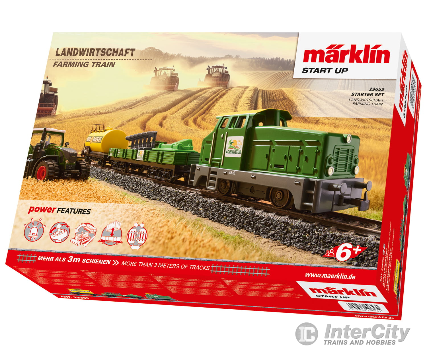 Marklin 29653 Ho Märklin Start Up - ’Farming Train’ Starter Set Mfx & Train Sets