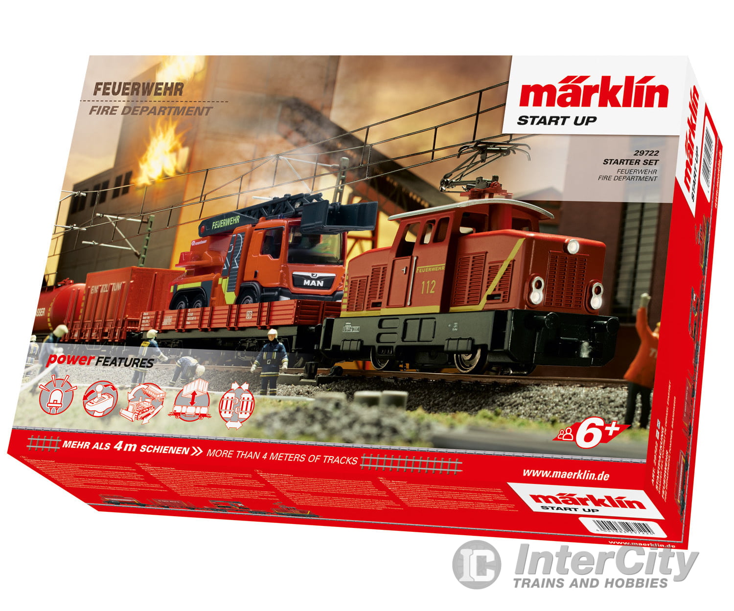 Marklin 29722 Marklin Start up - "Fire Department" Starter Set - Default Title (IC-MARK-29722)