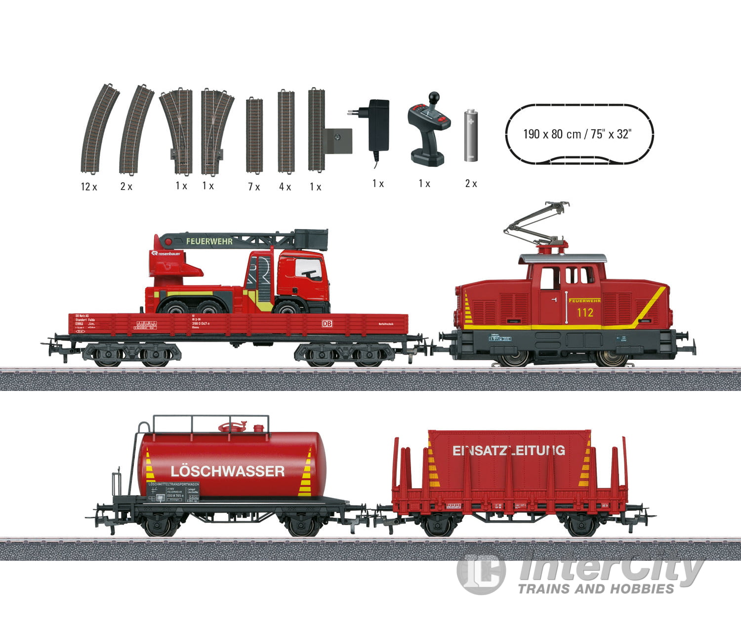 Marklin 29722 Marklin Start up - "Fire Department" Starter Set - Default Title (IC-MARK-29722)