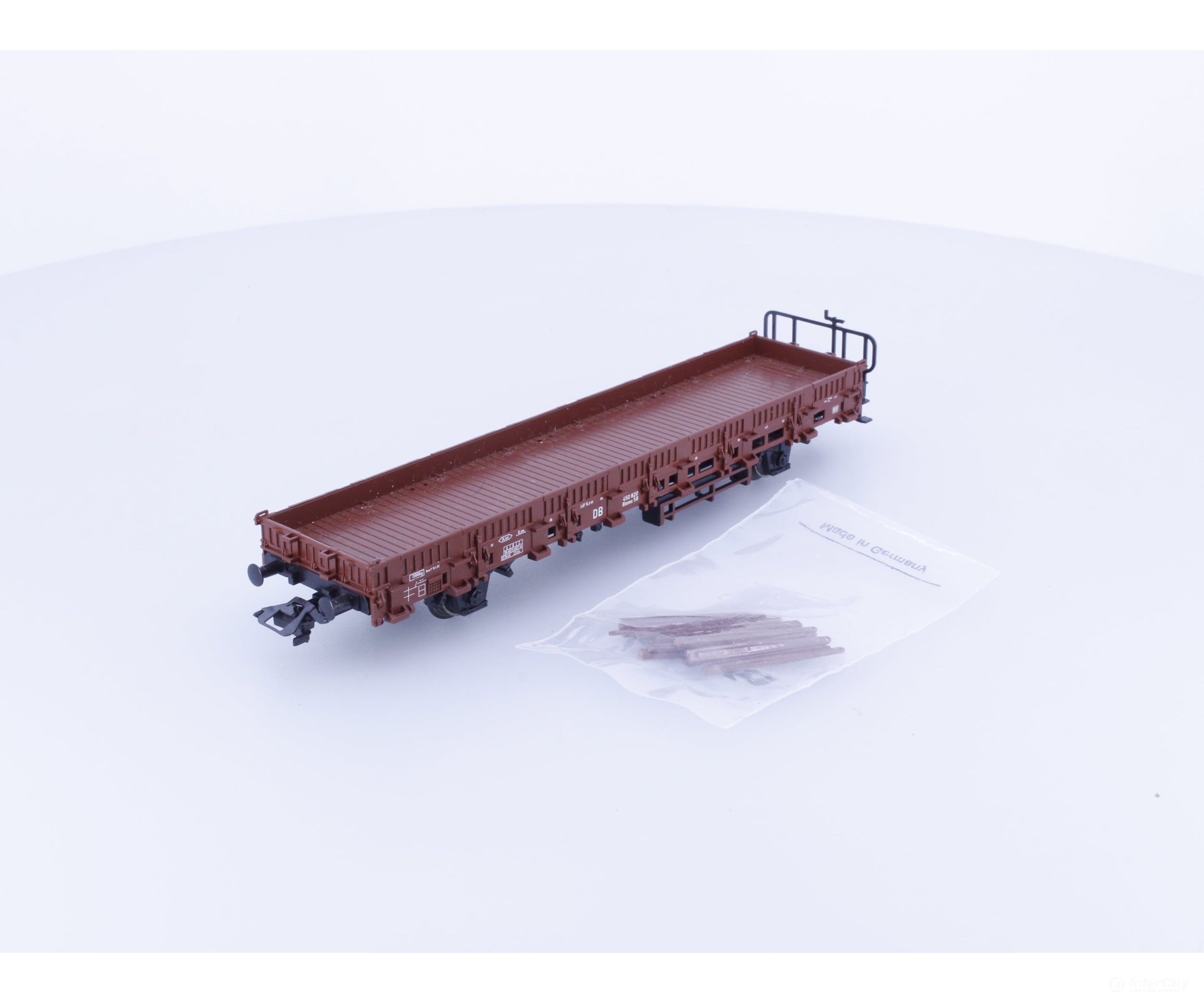 Marklin 29845SC HO DB Stake Car European Freight Cars