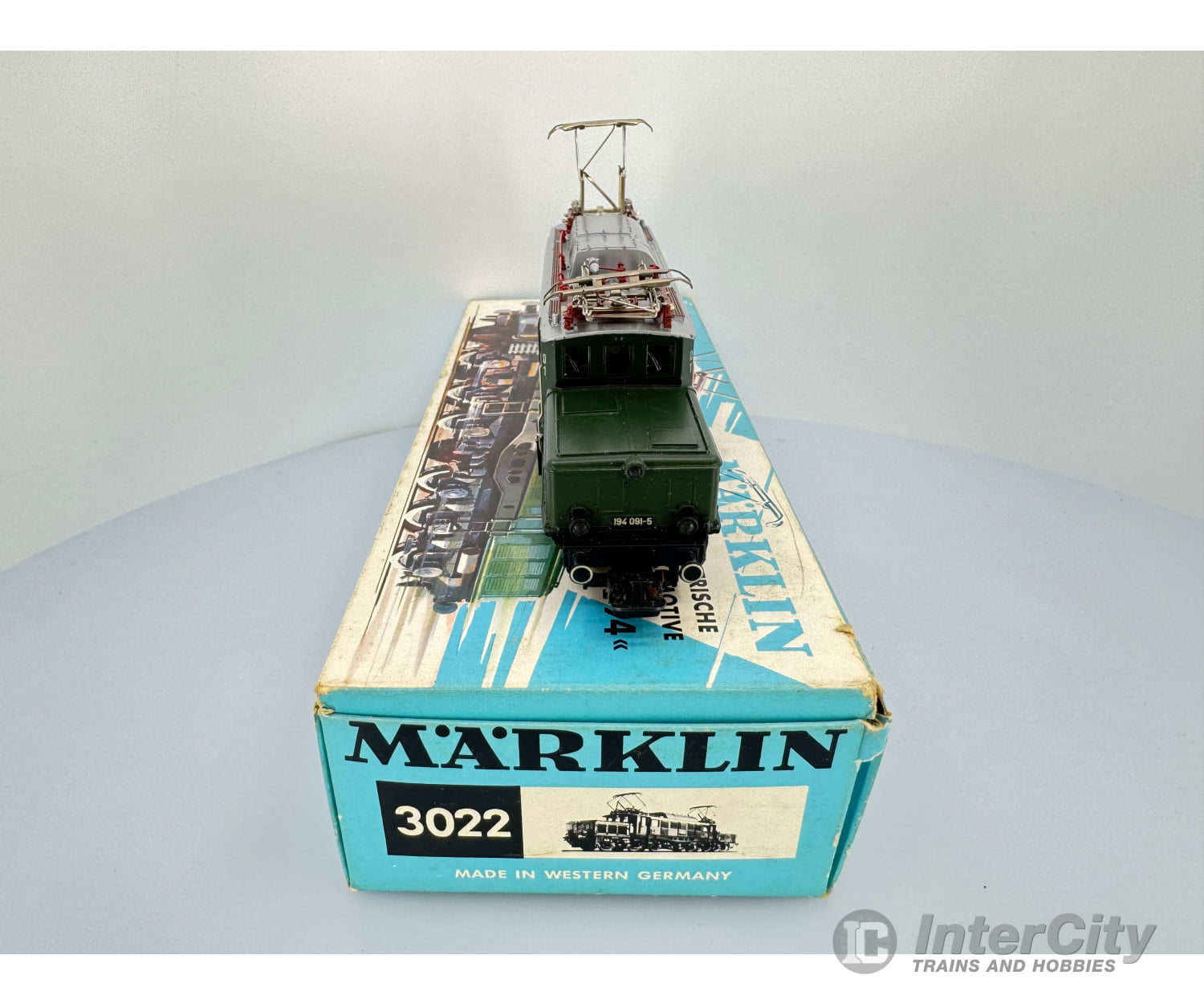 Marklin 3022 Ho Db E94 German Crocodile 194 091-5 Analog Ac European Locomotives