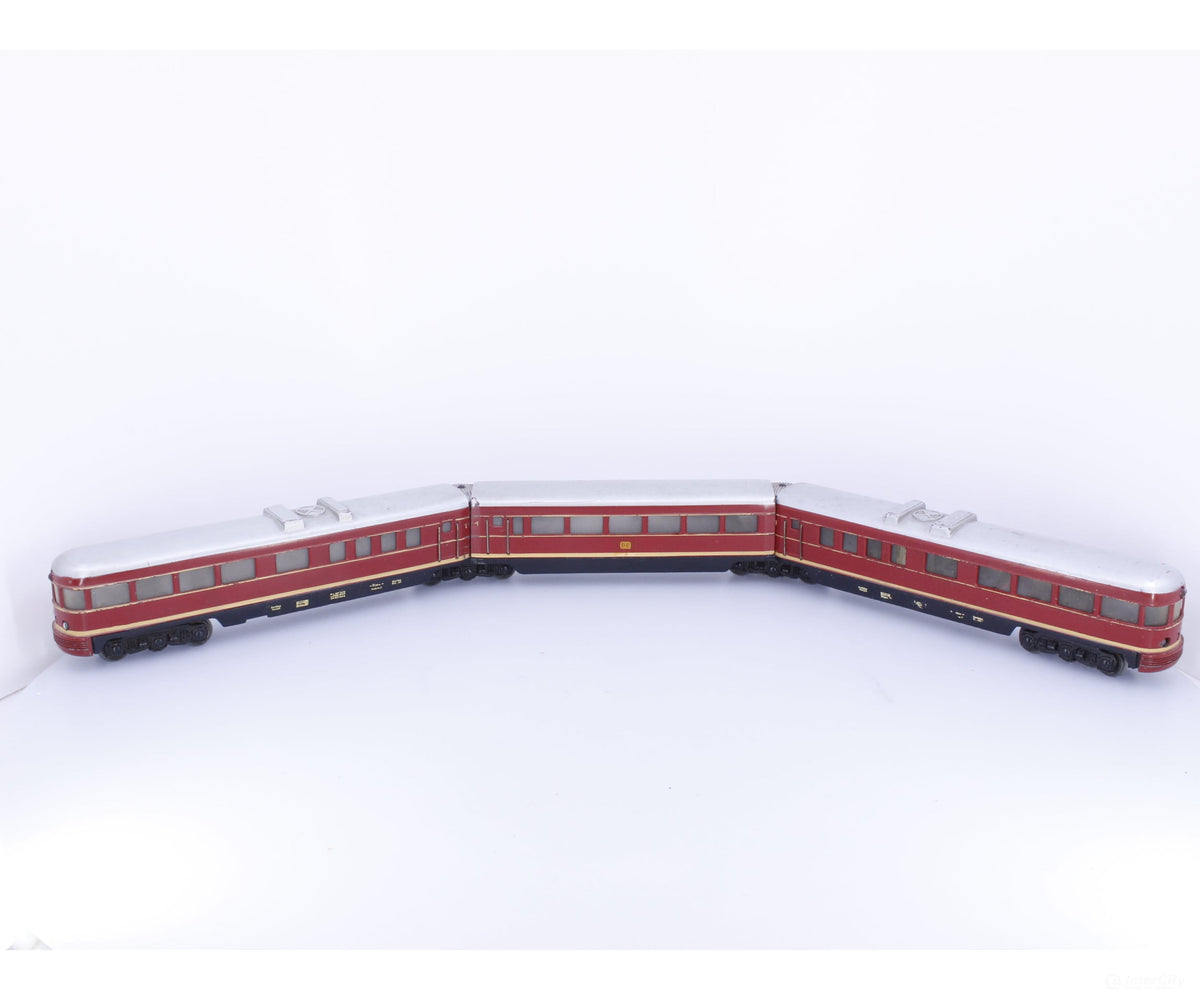 Marklin 3025 HO DB 3 Piece Rail Car Analog AC - European Locomotives