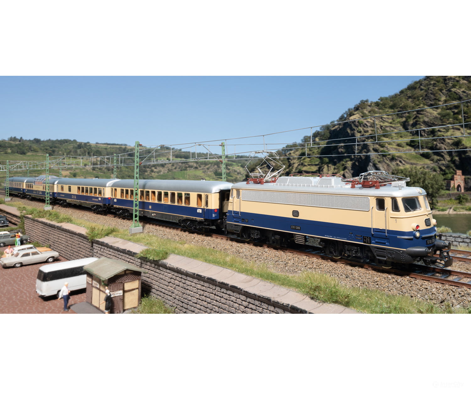 Marklin 30391 HO DB Rheingold Class E10.12 Electric Locomotive MFX Digital (MHI Exclusive Item) European Locomotives