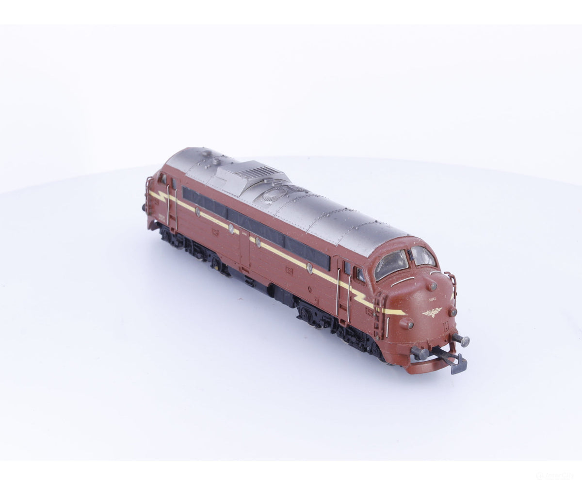 Marklin 3068 HO NSB BR 3.641 NSB Diesel Locomotive 3.641 Analog AC (#1) - European Locomotives