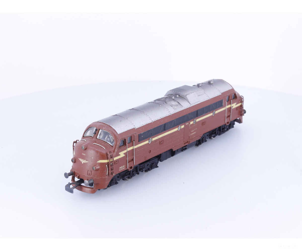 Marklin 3068 HO NSB BR 3.641 NSB Diesel Locomotive 3.641 Analog AC (#1) - European Locomotives