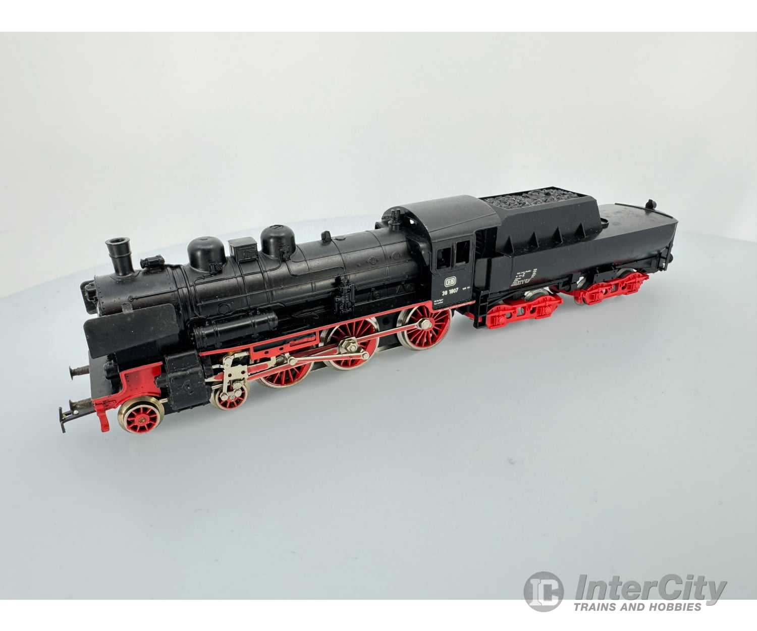 Marklin 3098 HO DB BR38 Steam Locomotive P8 with Tub Tender 38 1807 An