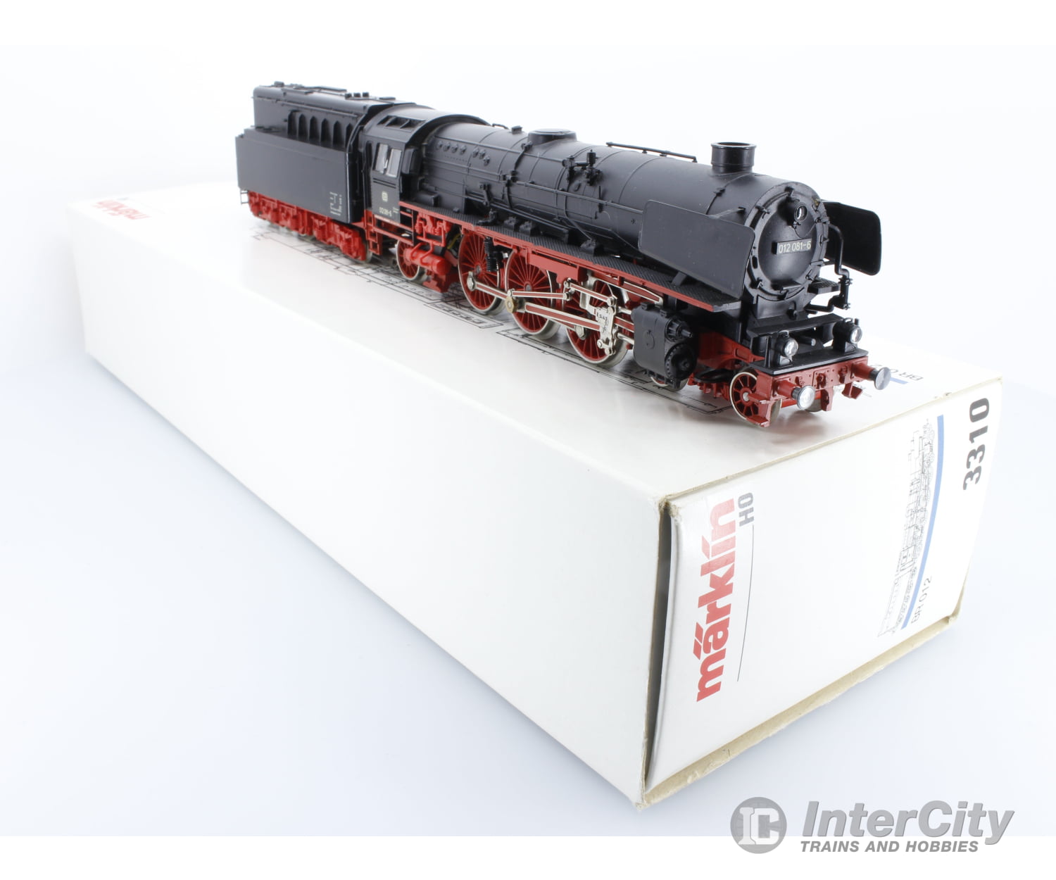 Marklin 3310 Ho Br 012 Steam Locomotive Ac Analog European Locomotives