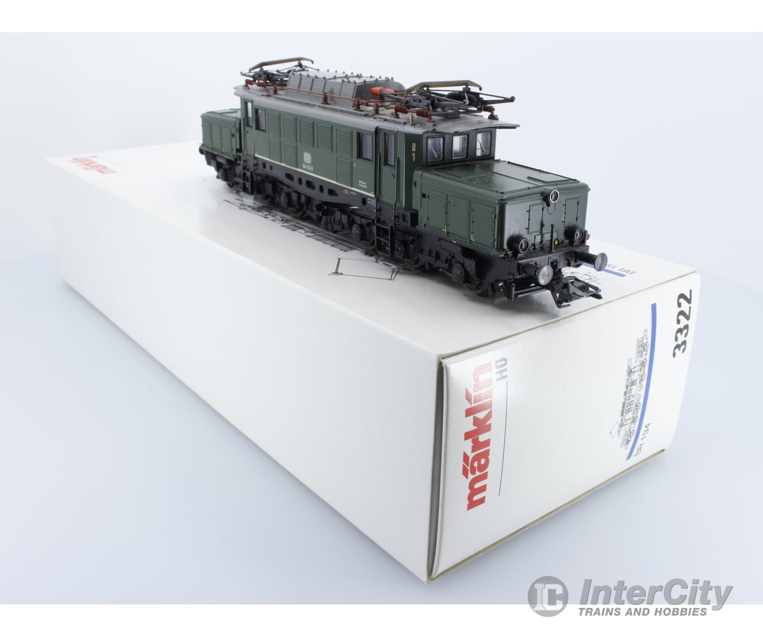 Marklin 3322 Ho Br 194 Electric Locomotive Ac Analog European Locomotives