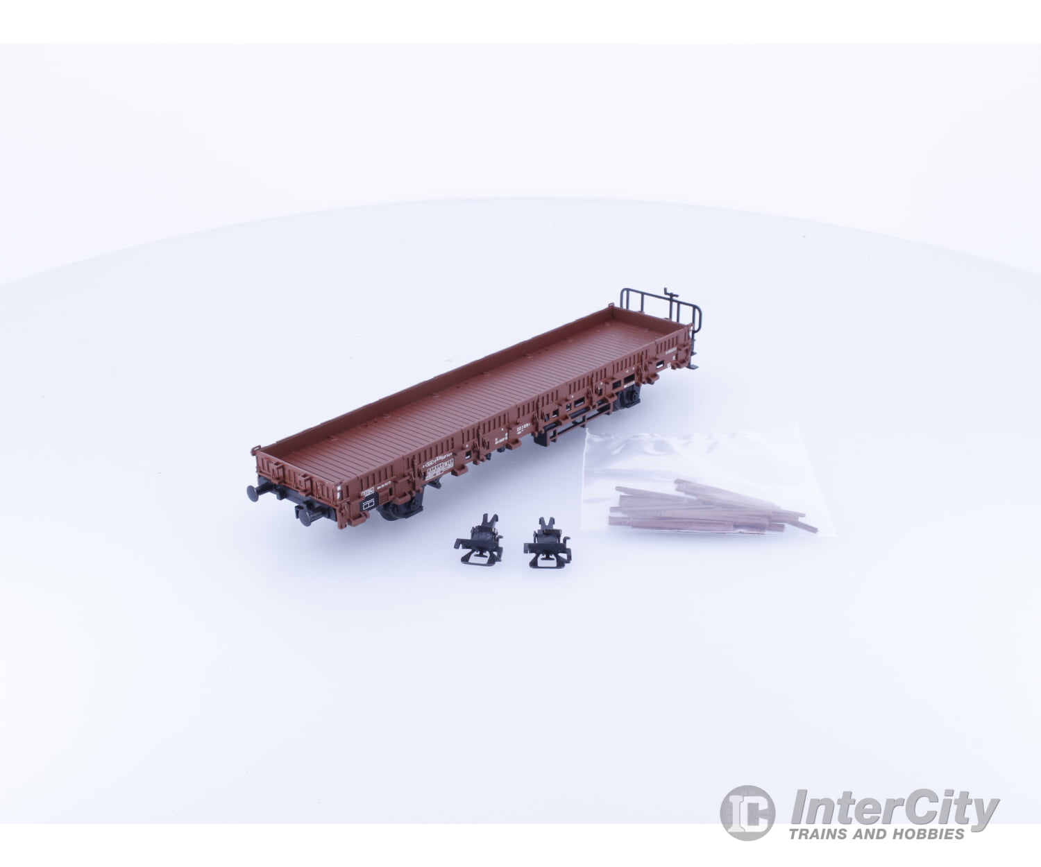 Marklin 3333978-1 HO DB Low Side Flat Car with Stakes 978-1 European Freight Cars