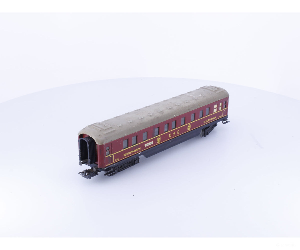 Marklin 346/3 HO DSG Schlafwagen 346/3 - European Passenger Cars