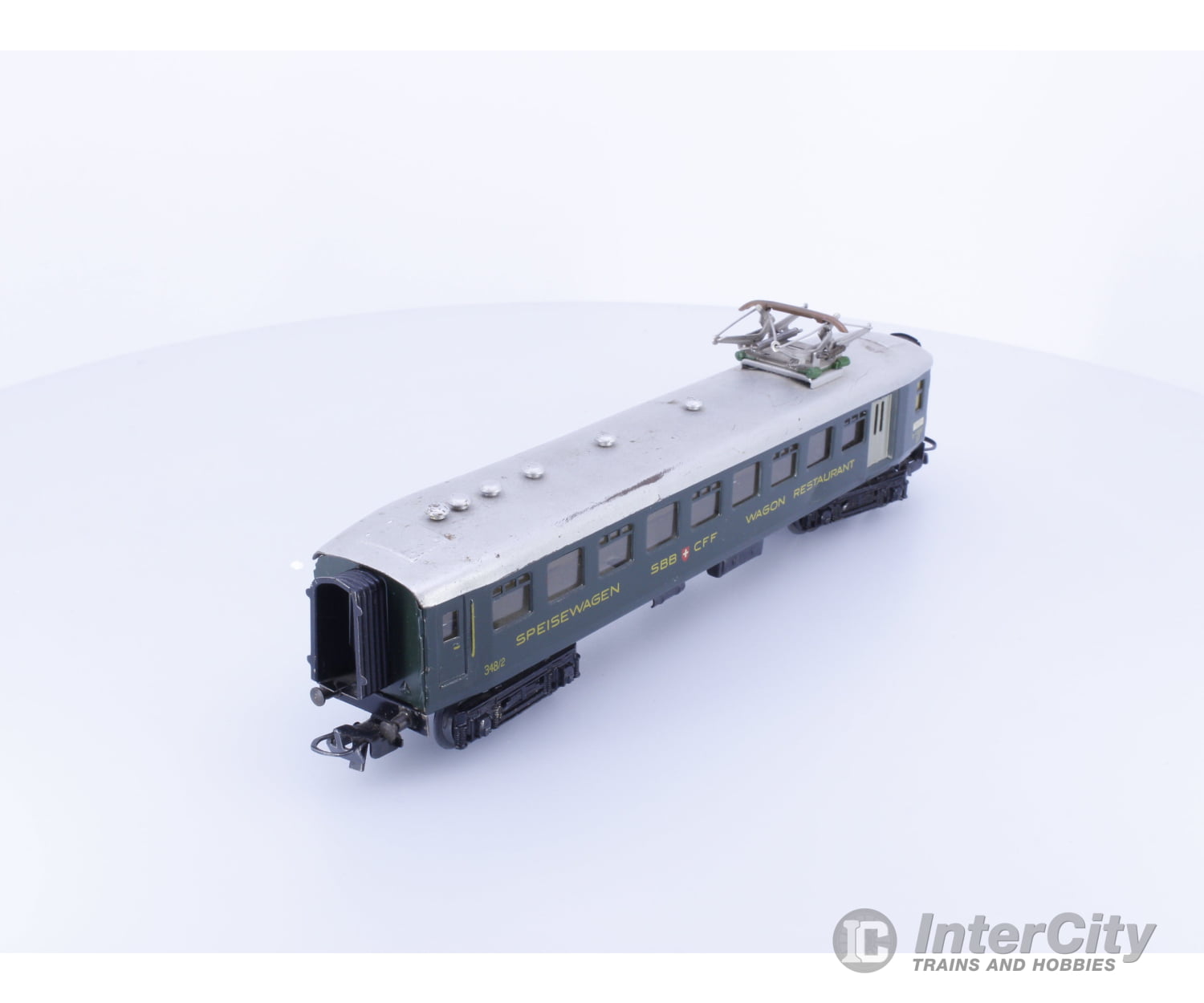 Marklin 348/2 HO SBB-CFF-FFS Restaurant Car with Pantograph 348/2 European Passenger Cars