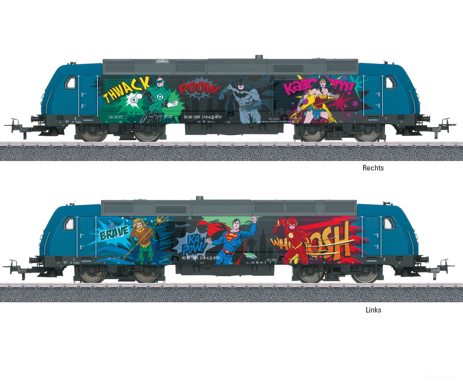 Marklin 36656 Super Heroes Diesel Locomotive - Default Title (IC-MARK-36656)