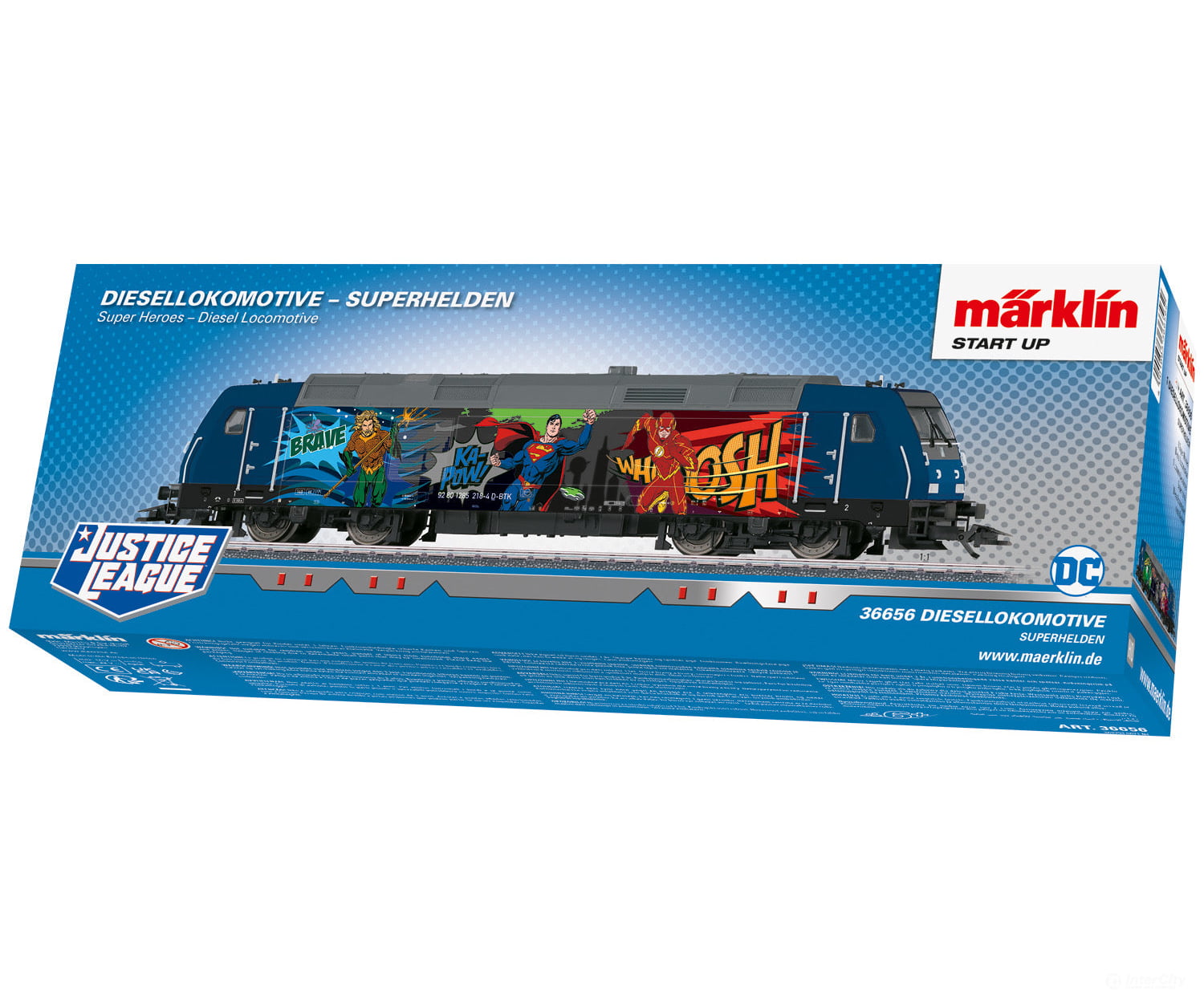 Marklin 36656 Super Heroes Diesel Locomotive - Default Title (IC-MARK-36656)