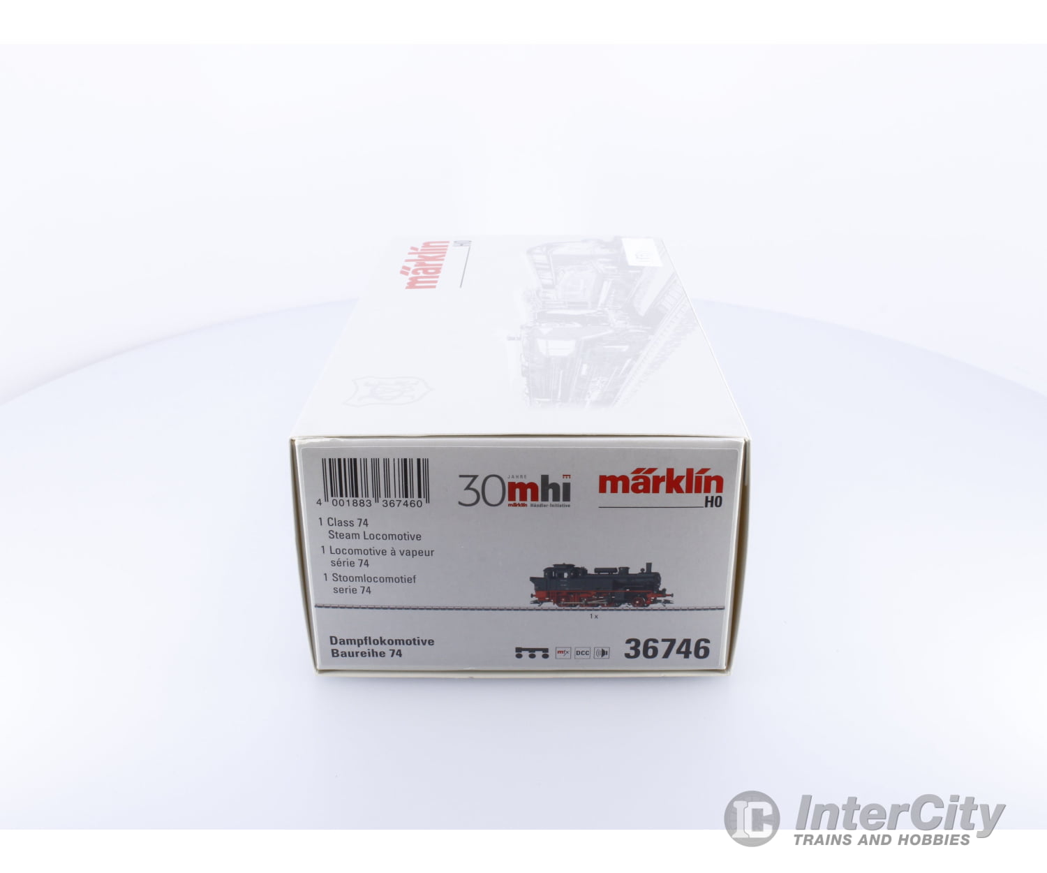 Marklin 36746 HO DB Class BR74 Steam Locomotive 74867 MFX Digital Sound European Locomotives