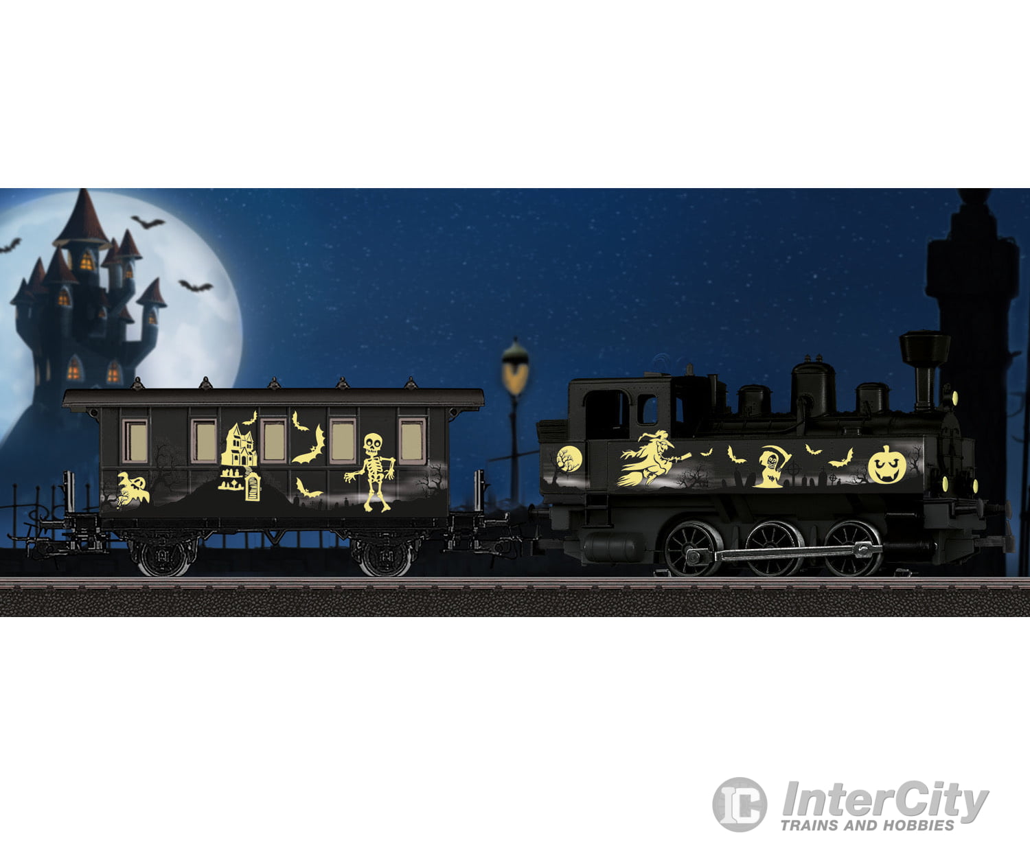 Marklin 36872 Marklin Start up - Halloween Steam Locomotive - Glow in the Dark - Default Title (IC-MARK-36872)