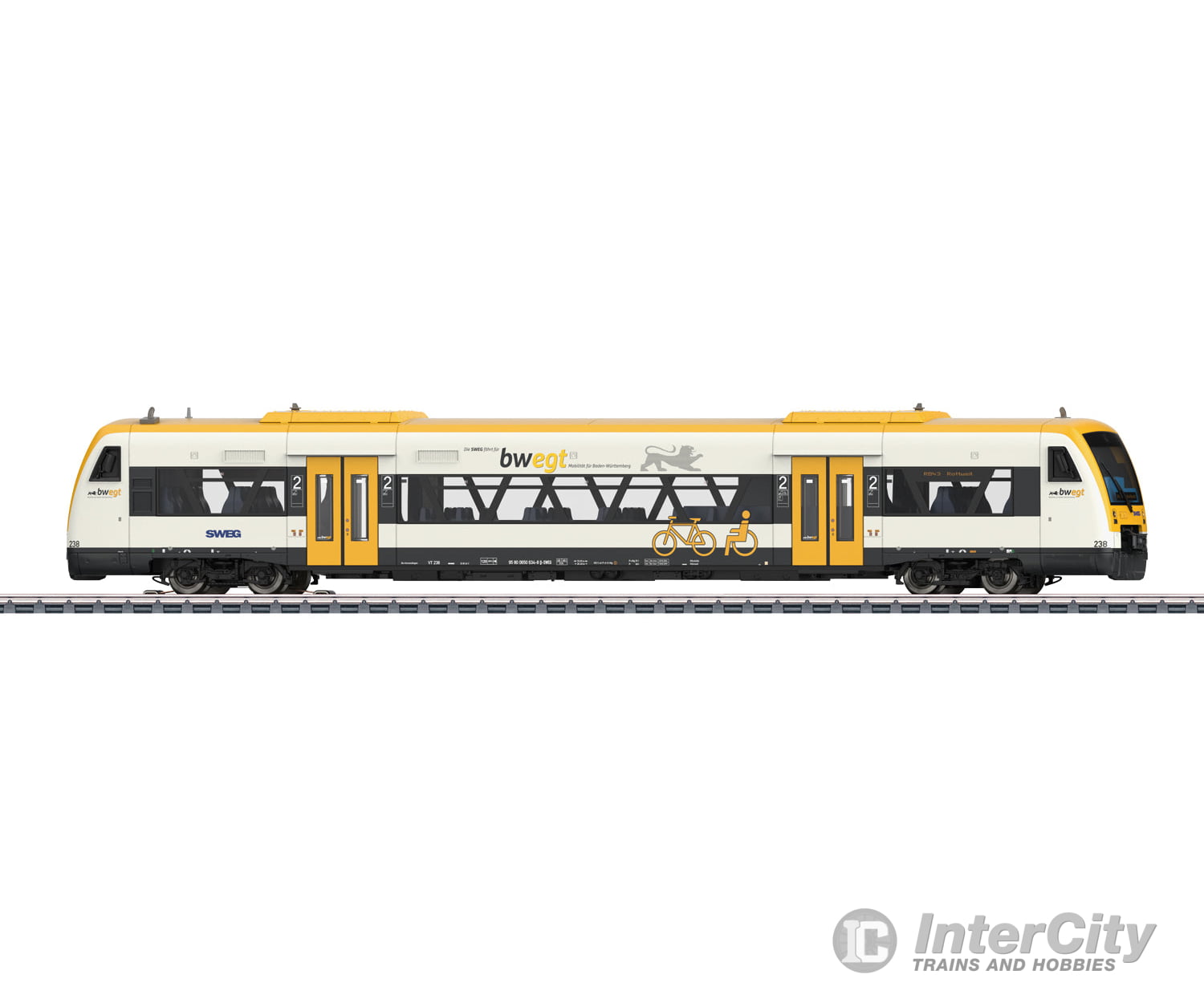 Marklin 36966 Ho Regio Shuttle Rs1 Class 650 Diesel Powered Rail Car Mfx Digital Sound European