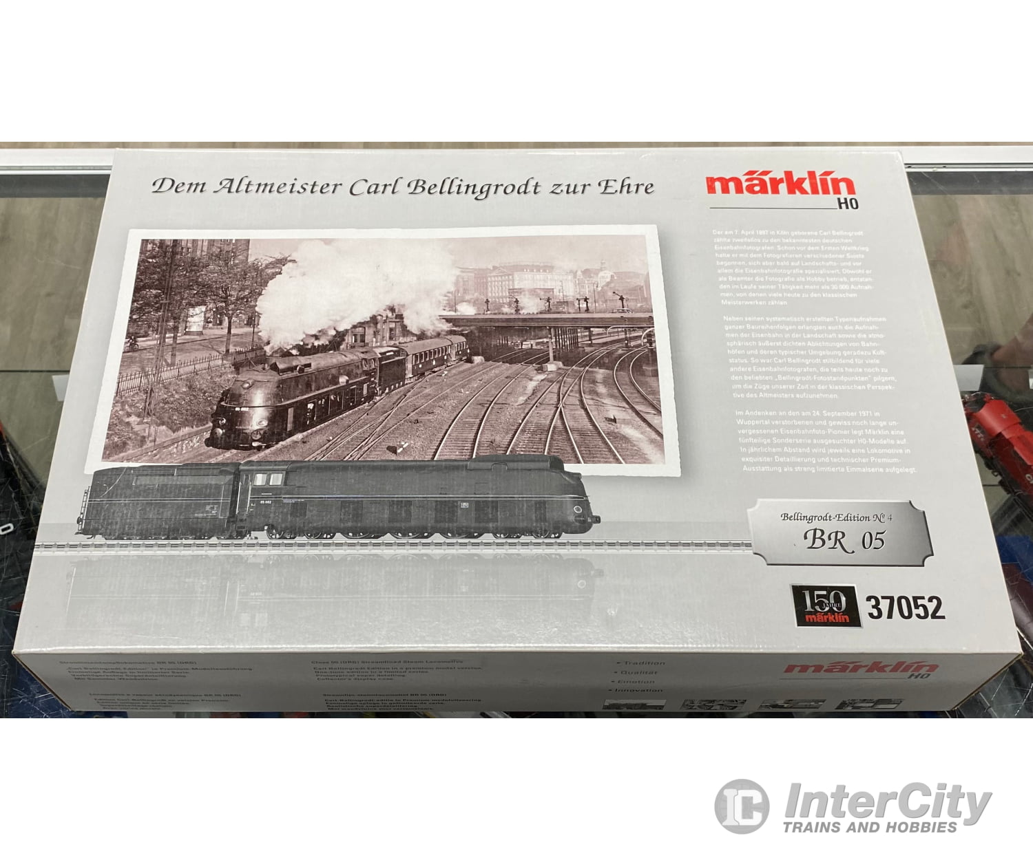 Marklin 37052 HO DRG Class BR05 Streamline Steamer 05002 MFX Digital Sound European Locomotives