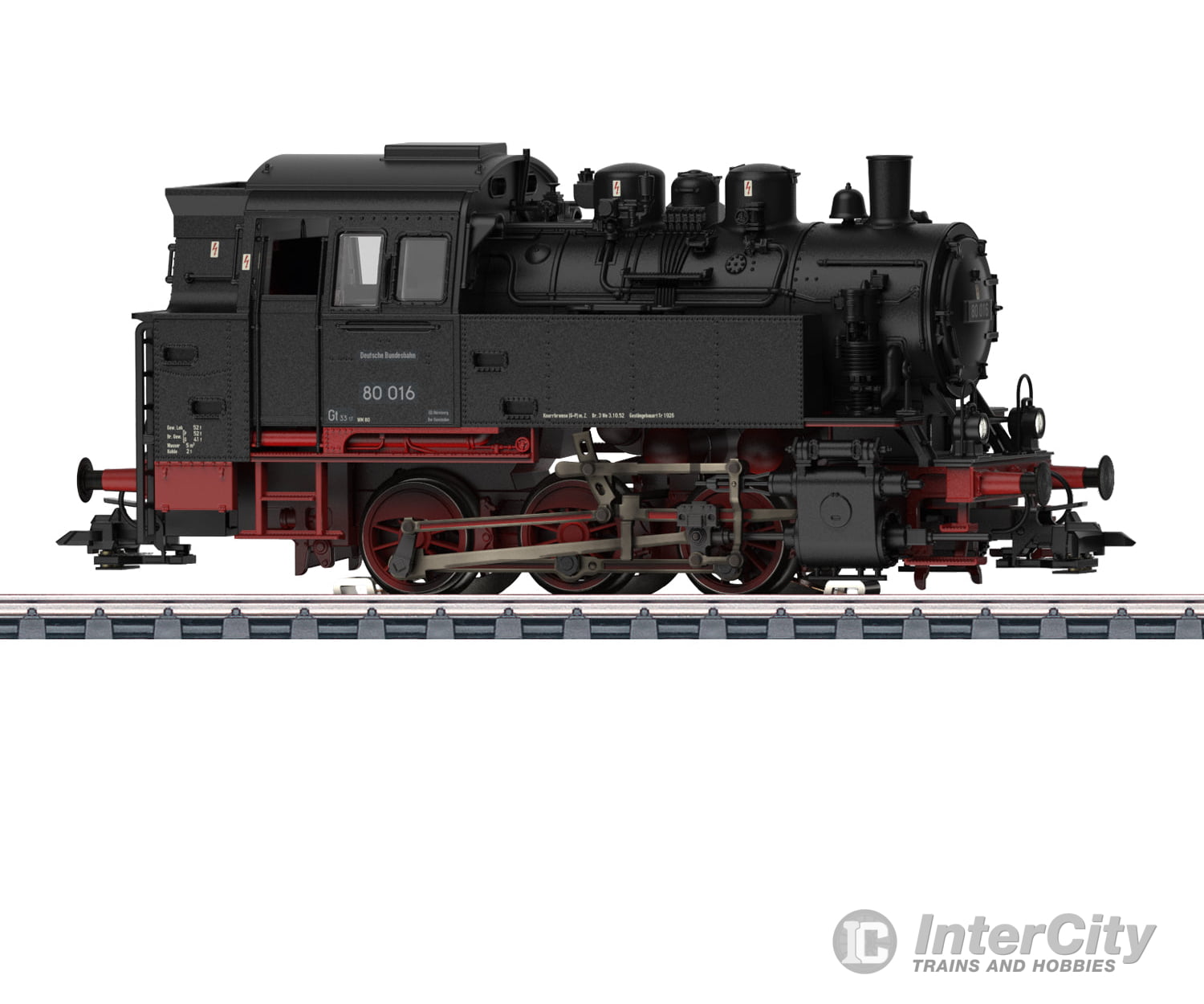 Marklin 37066 HO DB Class 80 Steam Locomotive MFX+ Digital Sound European Locomotives
