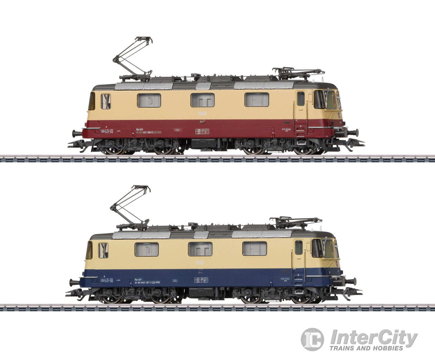 Marklin 37300 Class Re 421 Double Electric Locomotive Set - Default Title (IC-MARK-37300)