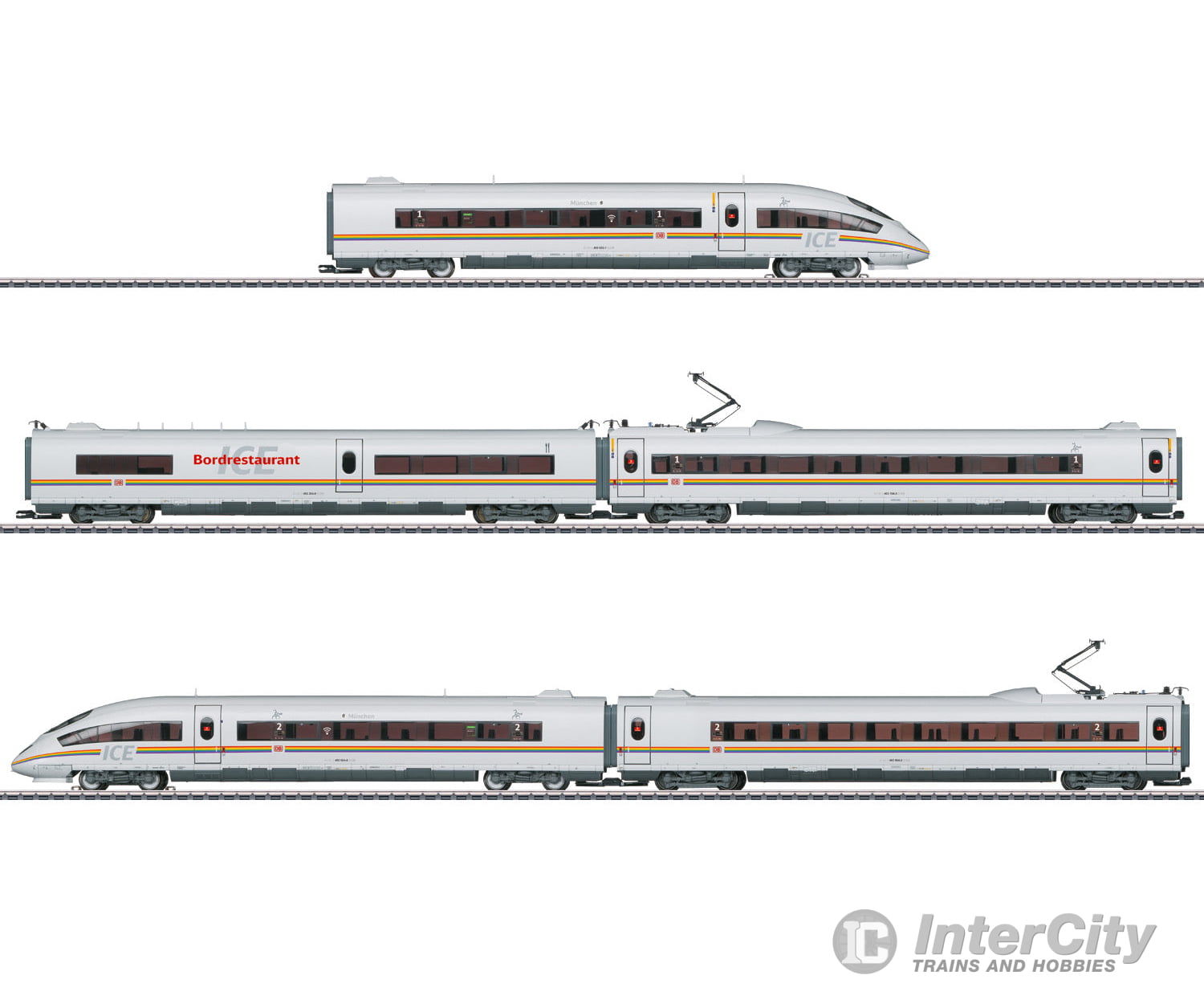 Marklin 37784 DB AG ICE 3 Powered Rail Car Train, Class 403 - Default Title (IC-MARK-37784)