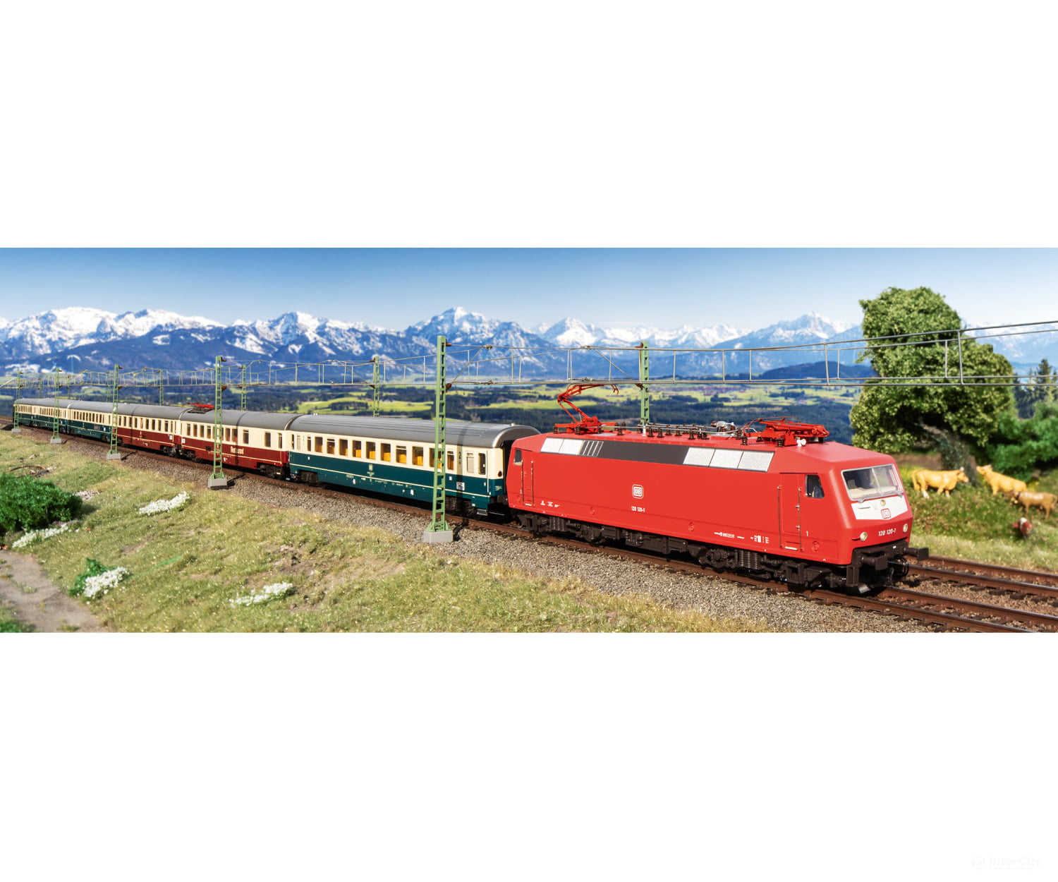 Marklin 37829 Ho Db Class 120.1 Electric Locomotive (2024-1 Mhi Exclusiv Model) European Locomotives