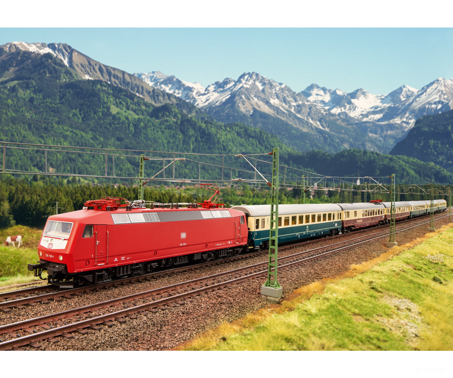 Marklin 37829 Ho Db Class 120.1 Electric Locomotive (2024-1 Mhi Exclusiv Model) European Locomotives