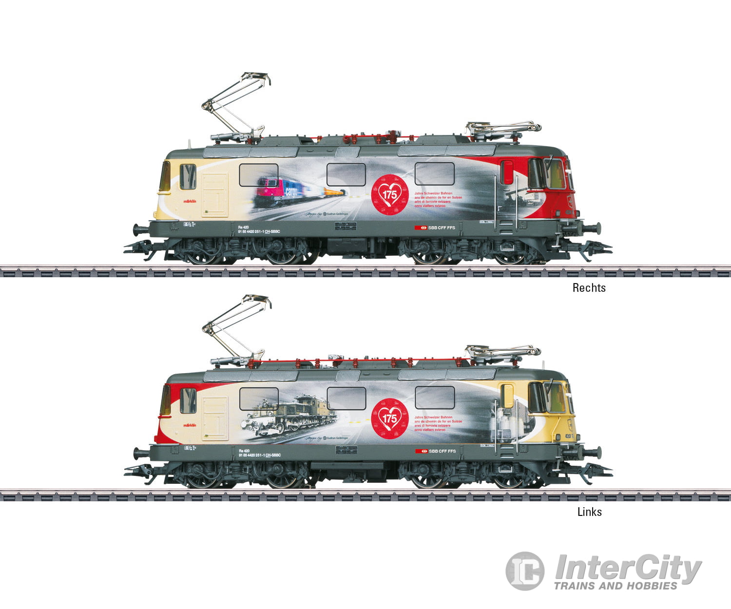 Marklin 37875 SBB-CFF-FFS Class Re 420 Electric Locomotive - Default Title (IC-MARK-37875)