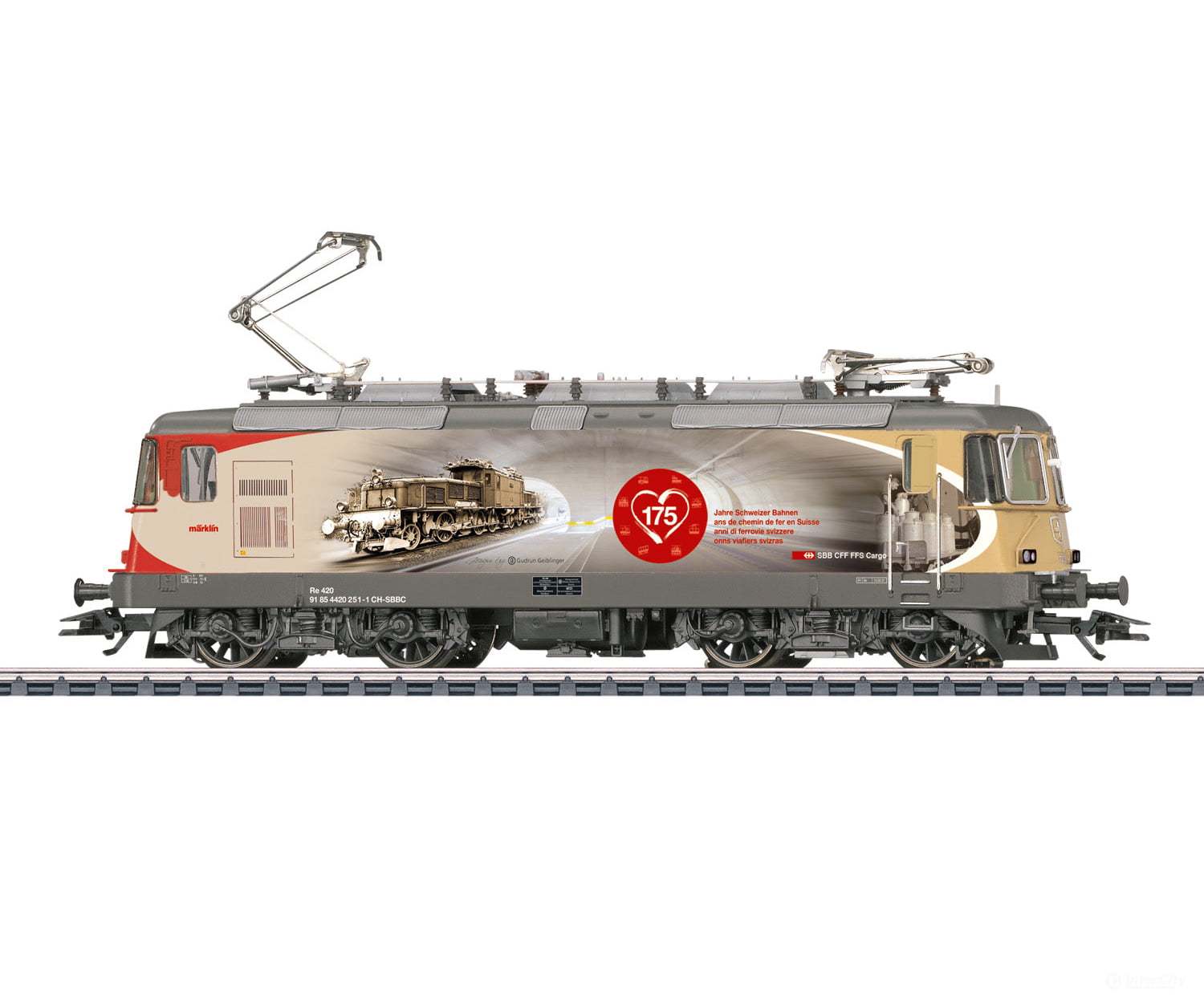 Marklin 37875 SBB-CFF-FFS Class Re 420 Electric Locomotive - Default Title (IC-MARK-37875)