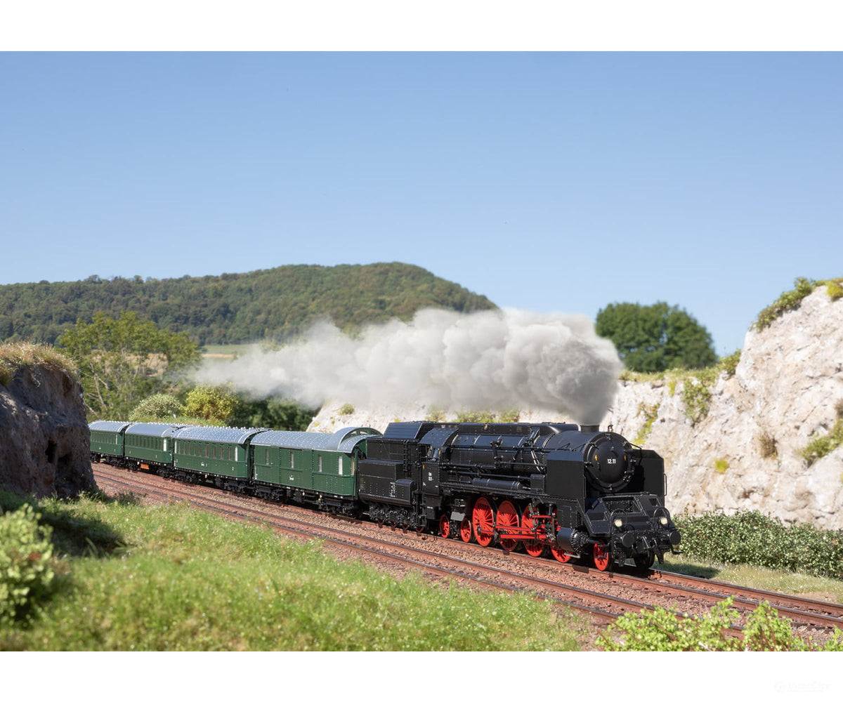 Marklin 38012 HO OBB Steam Locomotive 12.11 MFX+ Digital Sound - (Marklin Surprise Announcement) - European Locomotives