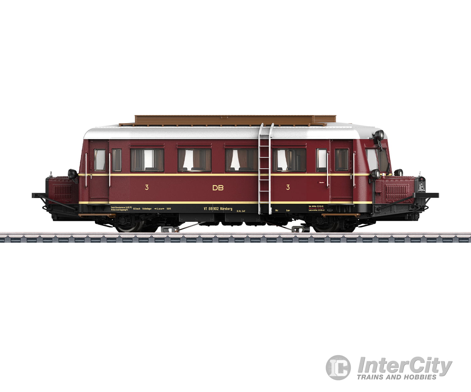 Marklin 38135 Ho Class Vt 88.9 Diesel Powered Rail Car - The ’Pig’s Snout’ Mfx + Digital