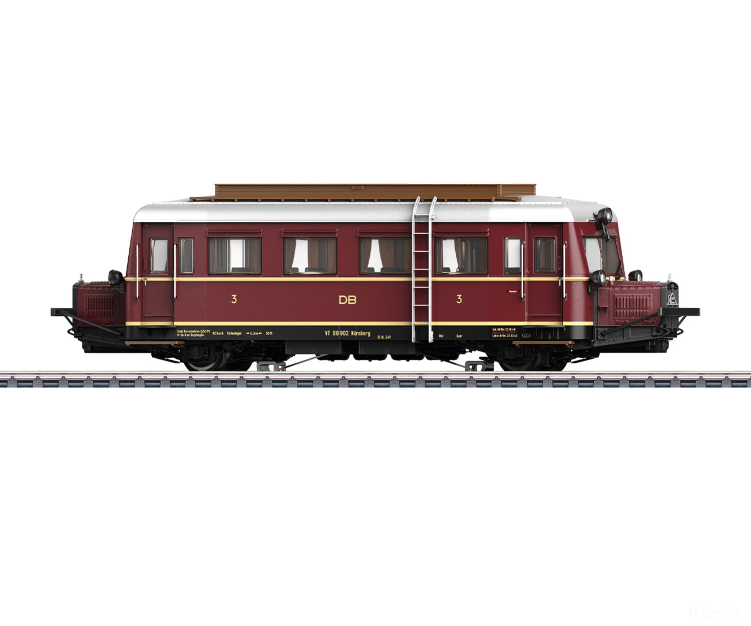 Marklin 38135 Ho Class Vt 88.9 Diesel Powered Rail Car - The ’Pig’s Snout’ Mfx + Digital