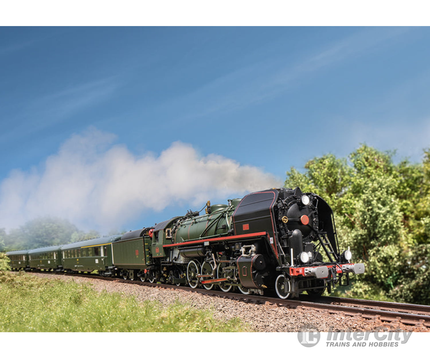 Marklin 38141 Ho Sncf Class 141.R. Steam Locomotive. Road Number 1244 Mfx + Digital Sound - 2024