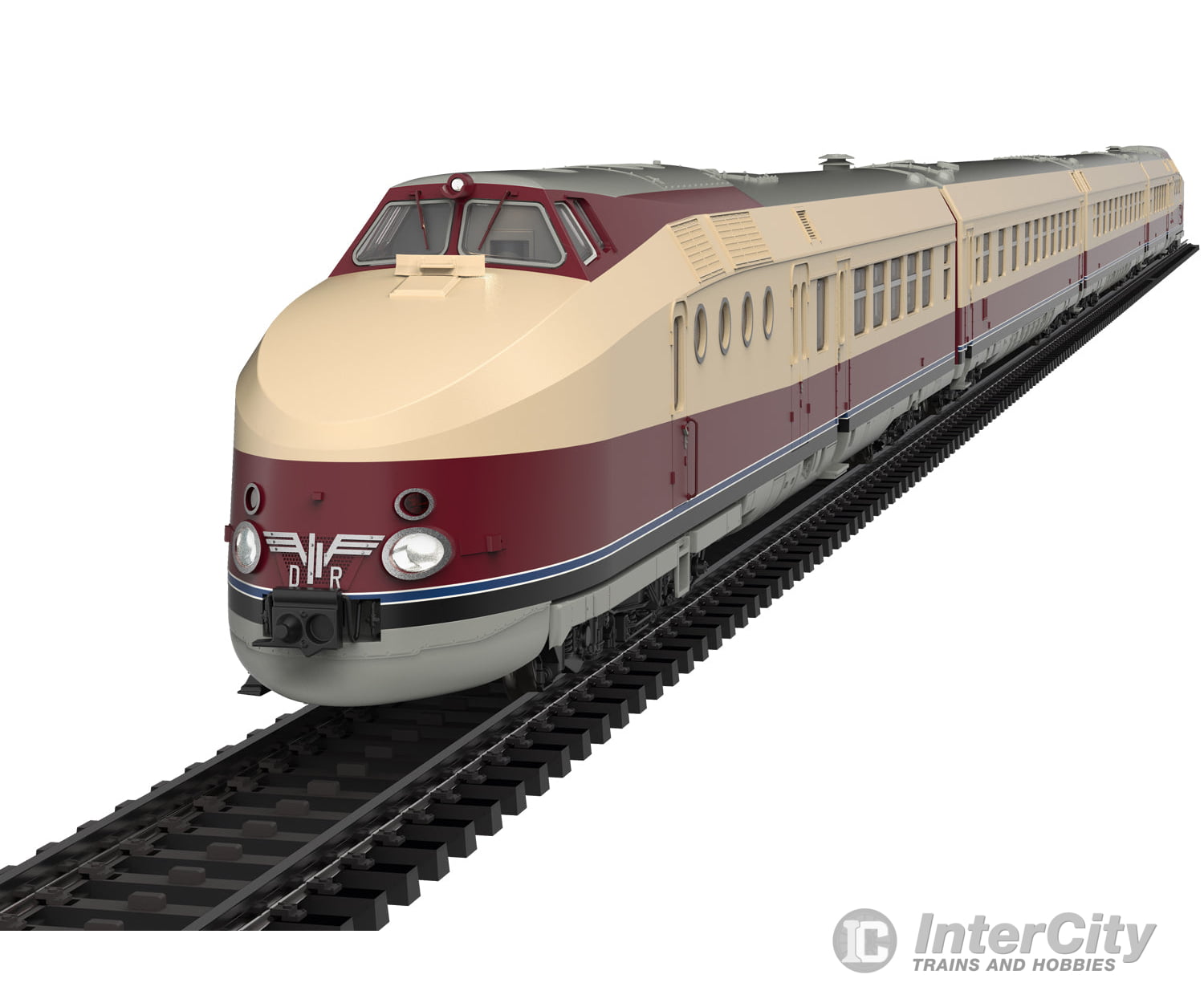 Marklin 38175 HO DR Class VT 18.16 Diesel Express Powered Rail Car Train MFX + Digital Sound European Locomotives