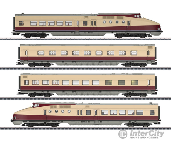 Marklin 38175 HO DR Class VT 18.16 Diesel Express Powered Rail Car Train MFX + Digital Sound European Locomotives