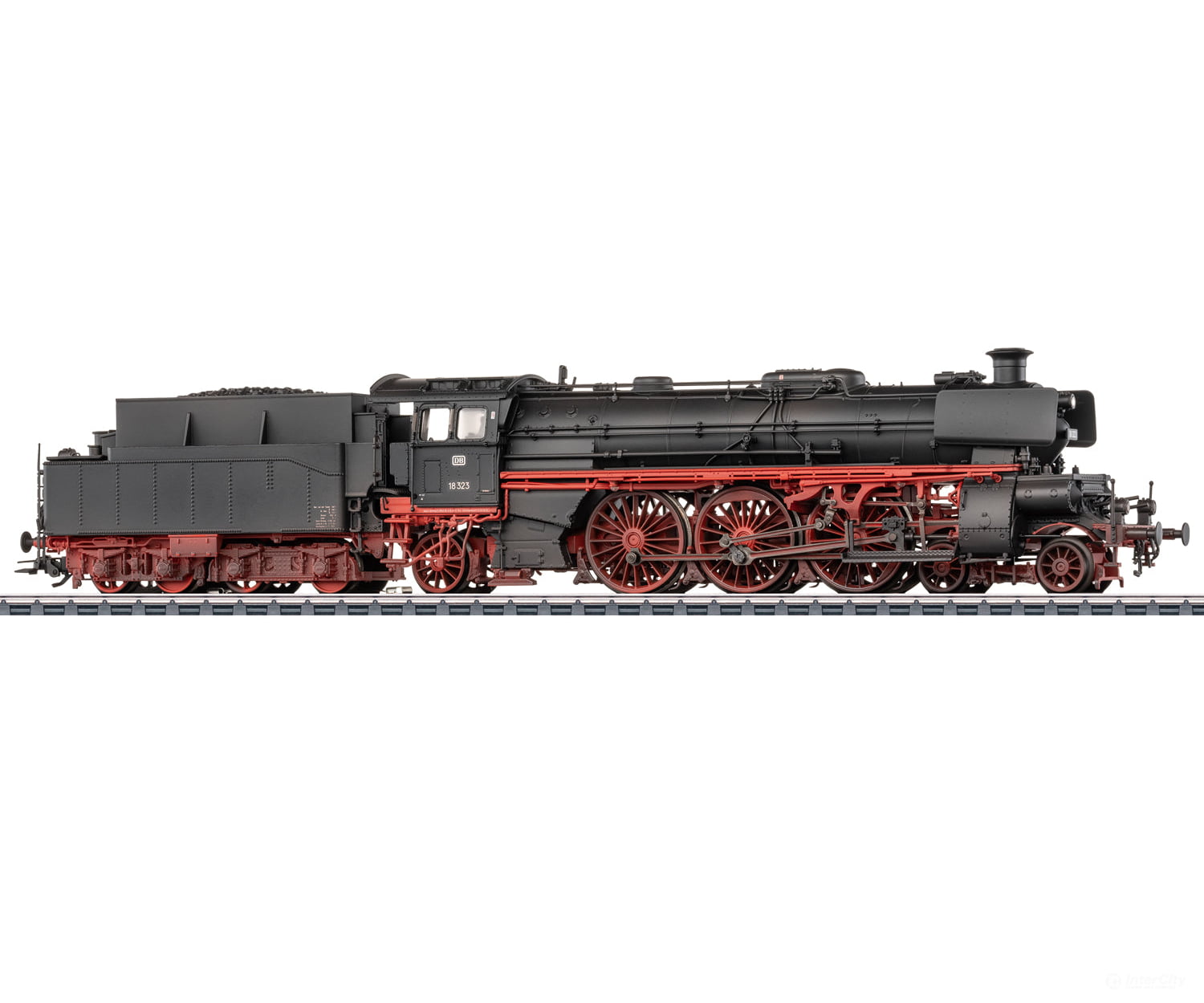 Marklin 38327 HO DB Steam Locomotive Road Number 18 323 MFX Digital Sound - European Locomotives