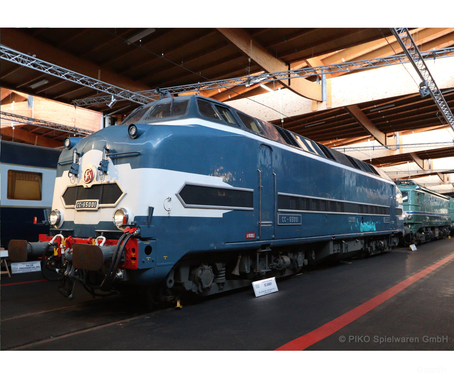 Marklin 38650 HO SNCF Class CC 65000 Diesel Locomotive MFX+ Digital Sound European Locomotives