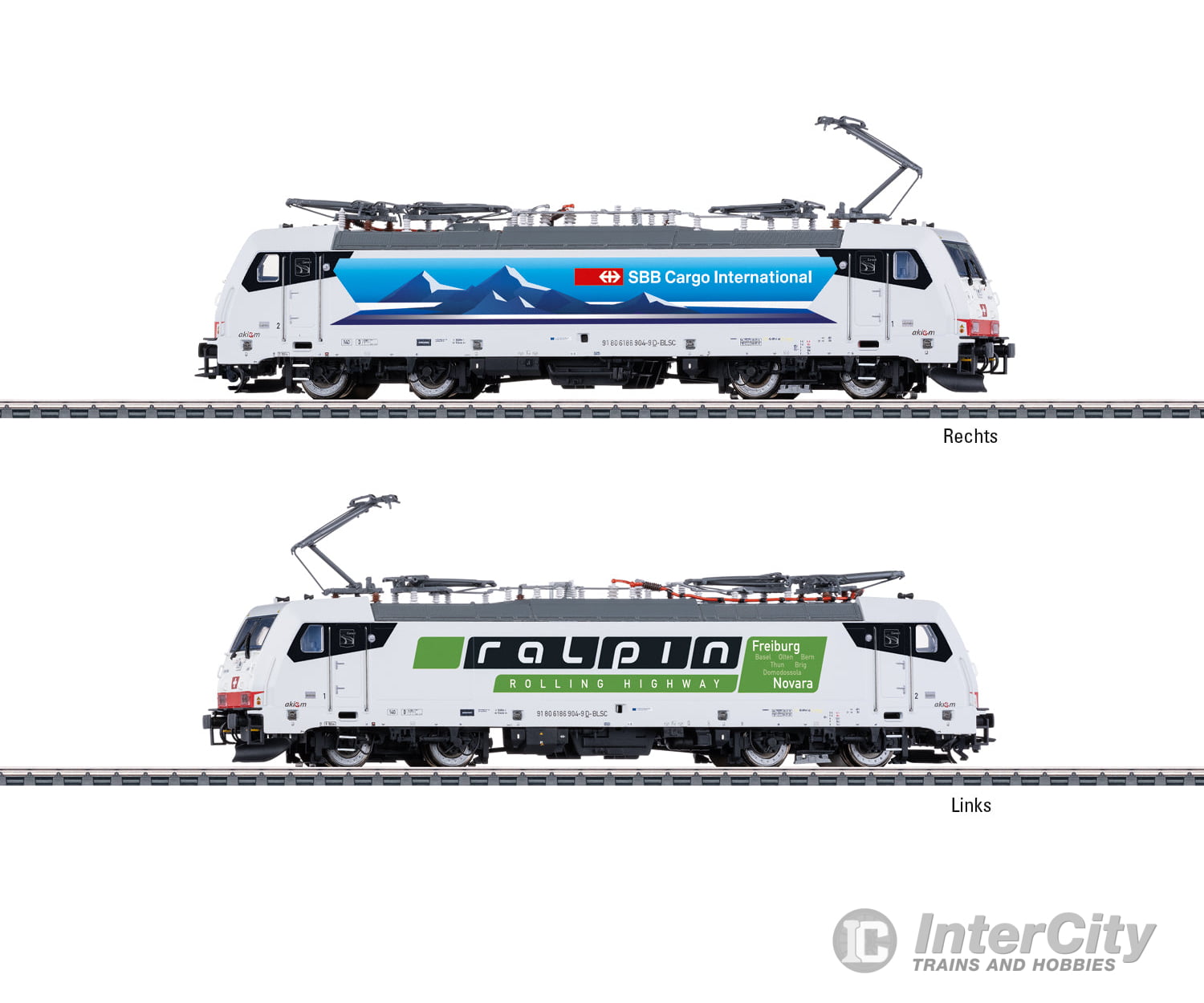 Marklin 38801 HO Class 186 Electric Locomotive MFX+ Digital Sound European Locomotives