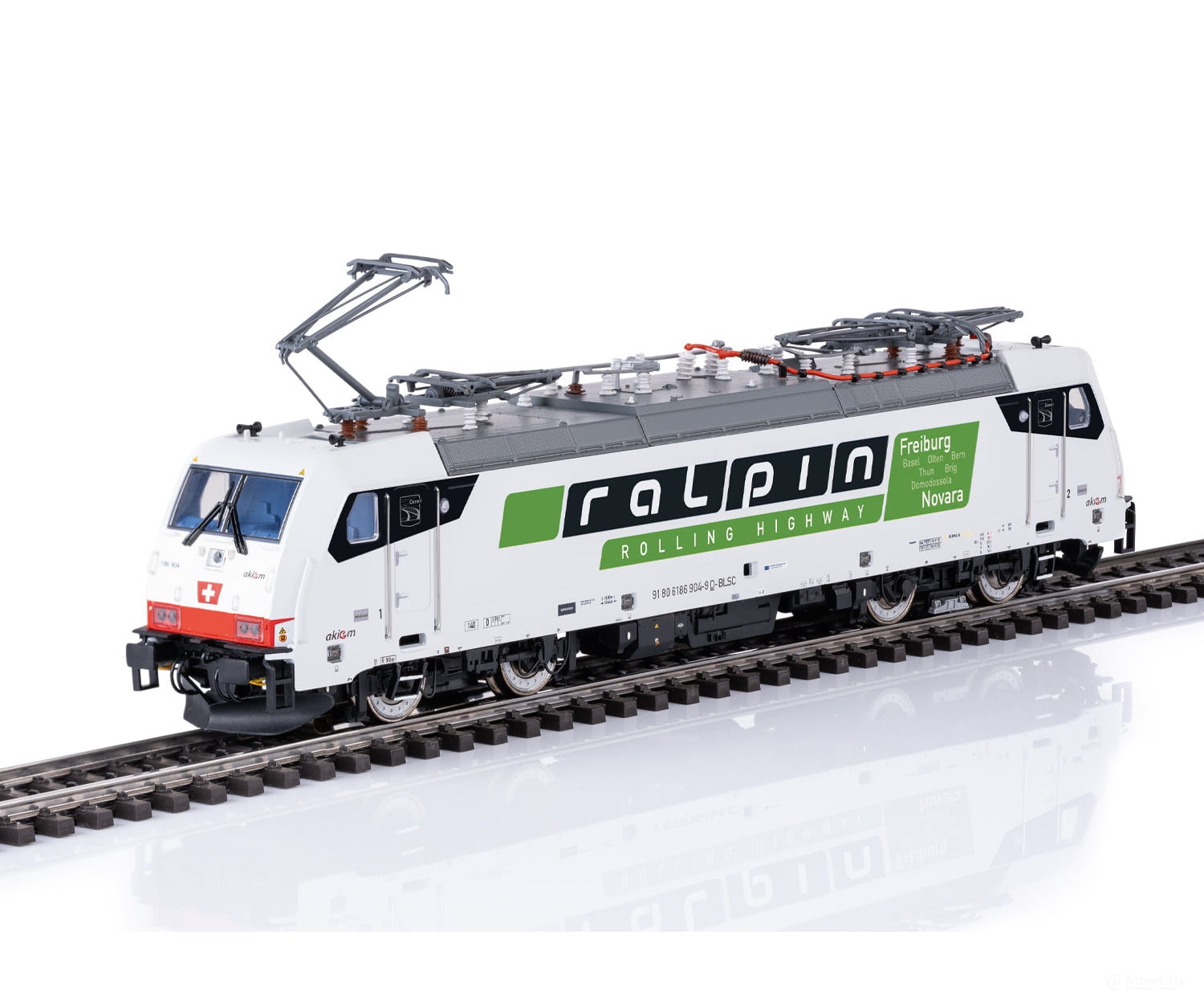 Marklin 38801 HO Class 186 Electric Locomotive MFX+ Digital Sound European Locomotives