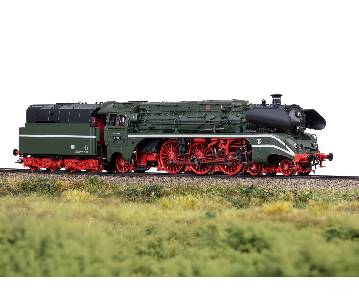 Marklin 39029 HO DR Class 18.3 Steam Locomotive MFX + Digital Sound European Locomotives