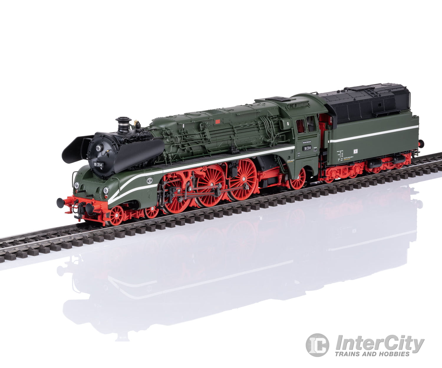 Marklin 39029 HO DR Class 18.3 Steam Locomotive MFX + Digital Sound European Locomotives