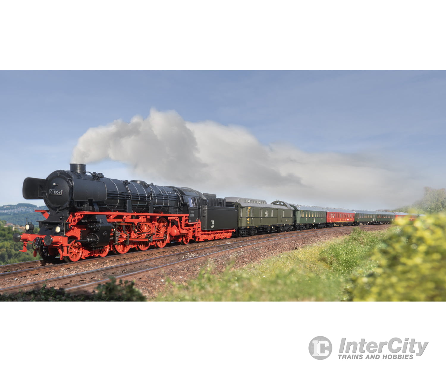 Marklin 39105 HO DB Class 01.10 Steam Locomotive New Design MFX+ Digital Sound European Locomotives
