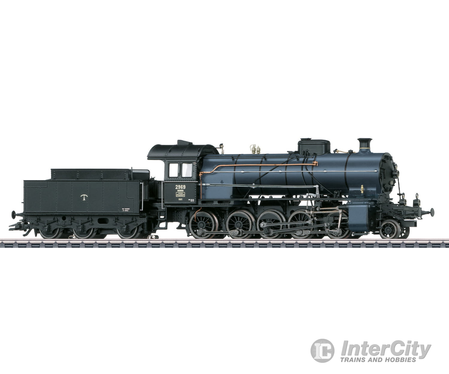 Marklin 39253 Ho Class C 5/6 ’Elephant’ Steam Locomotive With A Tender European Locomotives